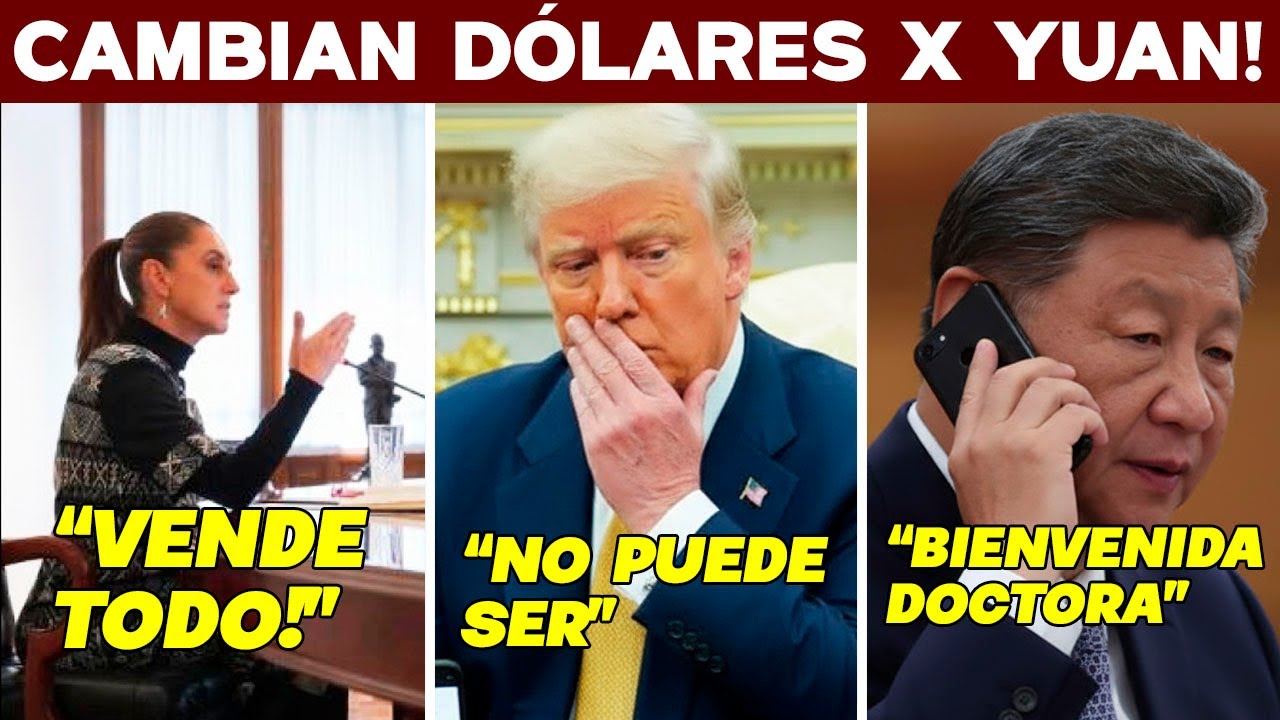 SE ACABÓ! MX VENTA MASIVA DE DÓLARES. SE DESPRENDE DE TODO. COMPRA YUANES