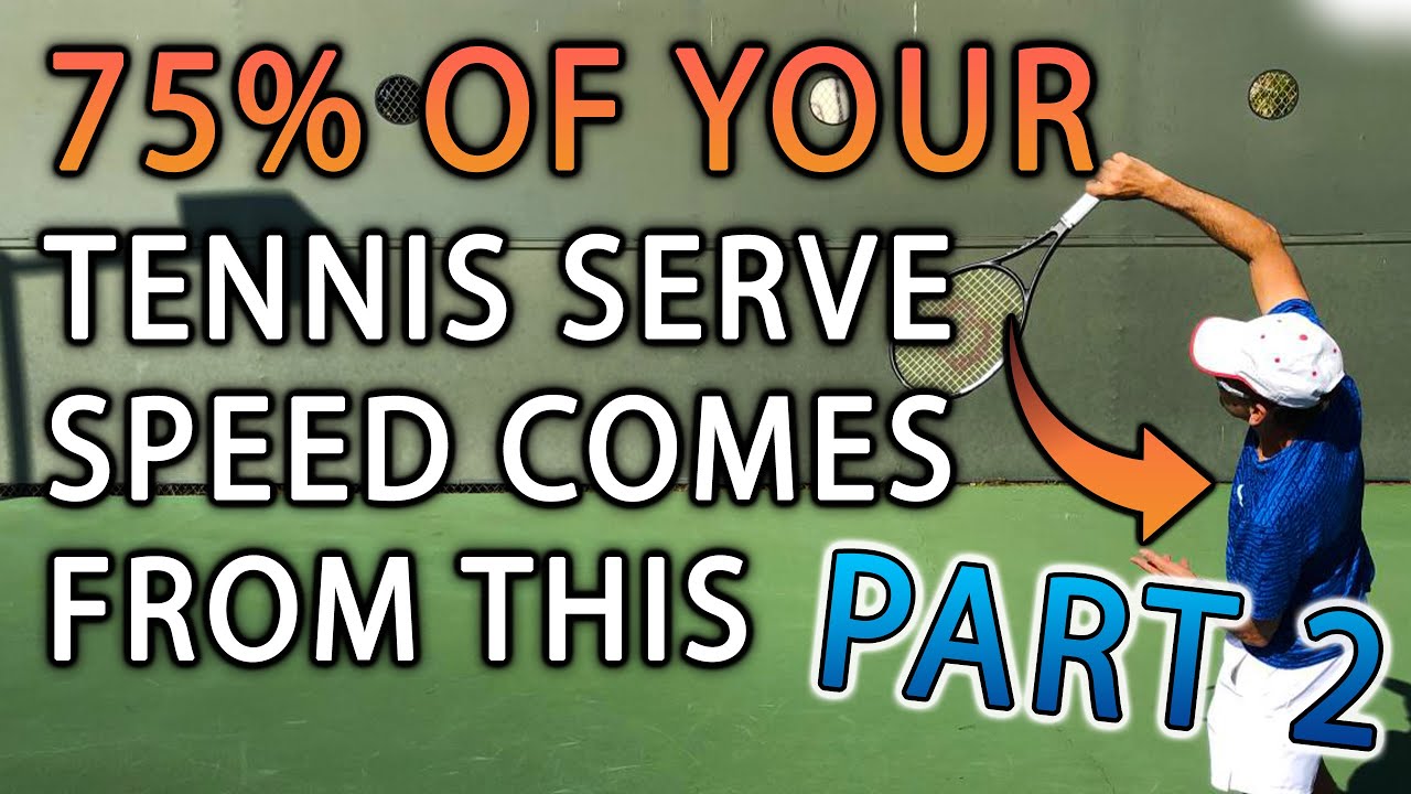 75% Of Your First Serve Speed Comes From This PART 2