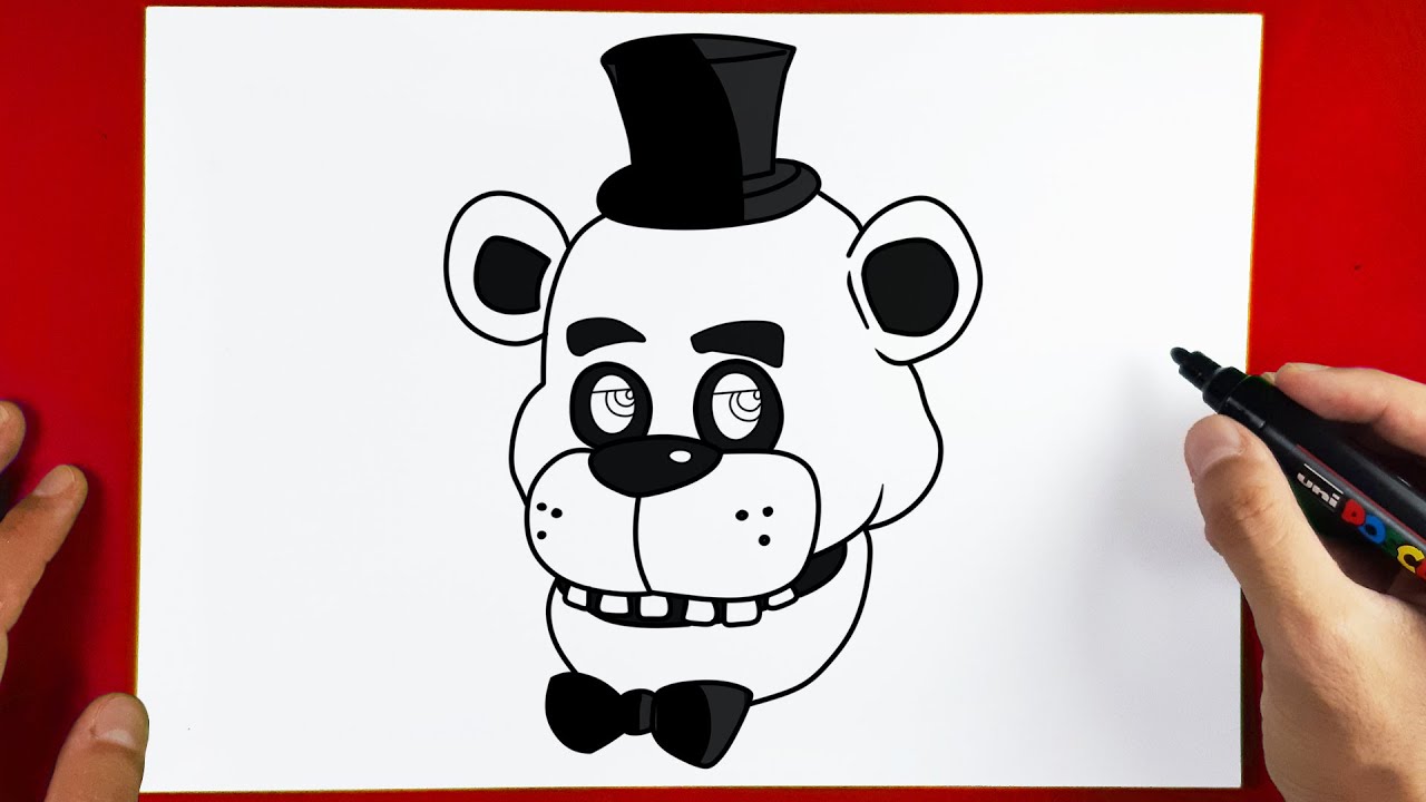 How to Draw FREDDY | FIVE NIGHTS AT FREDDY'S