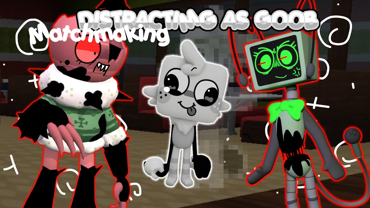DISTRACTING AS GOOB(matchmaking)(Aikoissilly)#fypfyp #roblox #dandysworld 