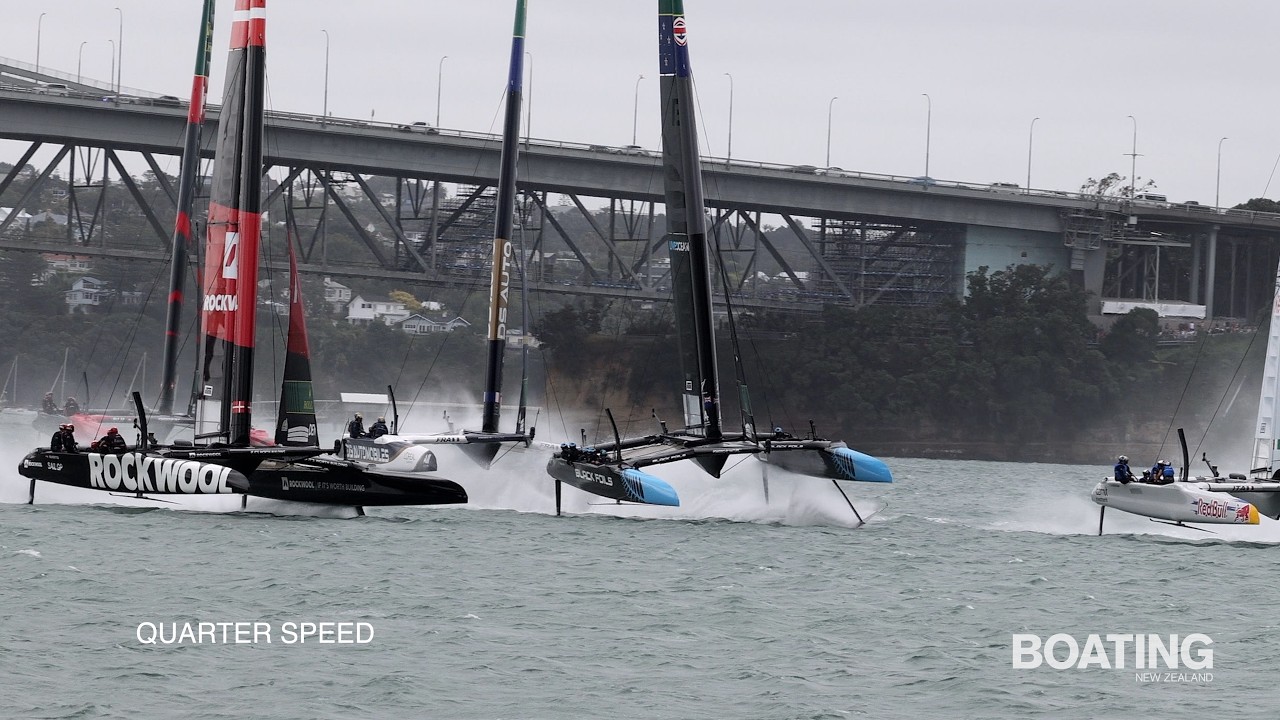 SailGP - Black Foils France Collision