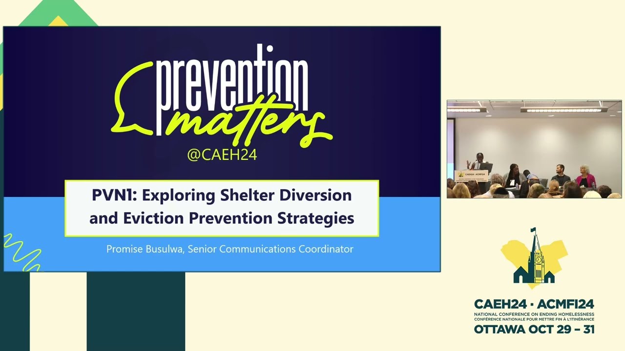 Panel: Exploring Shelter Diversion and Eviction Prevention Strategies (PM! @CAEH24)