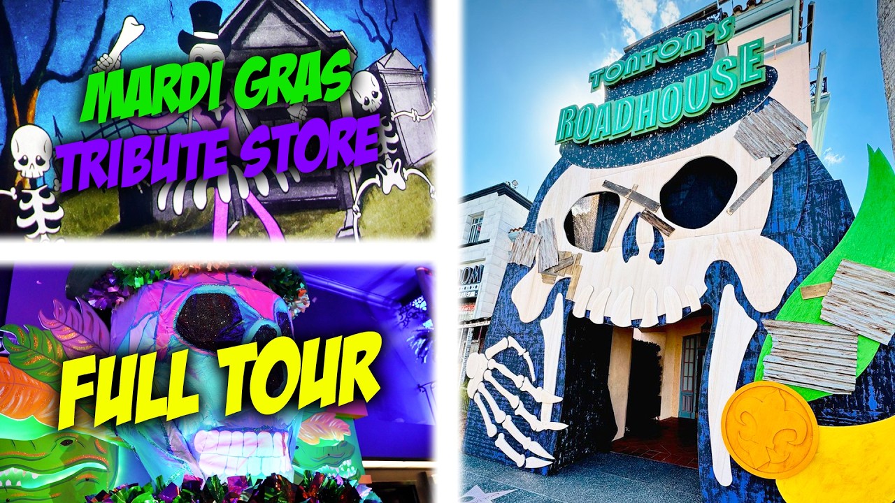 Universal Mardi Gras Tribute Store 2026 FULL TOUR | HHN Vibes @ Mardi Gras?