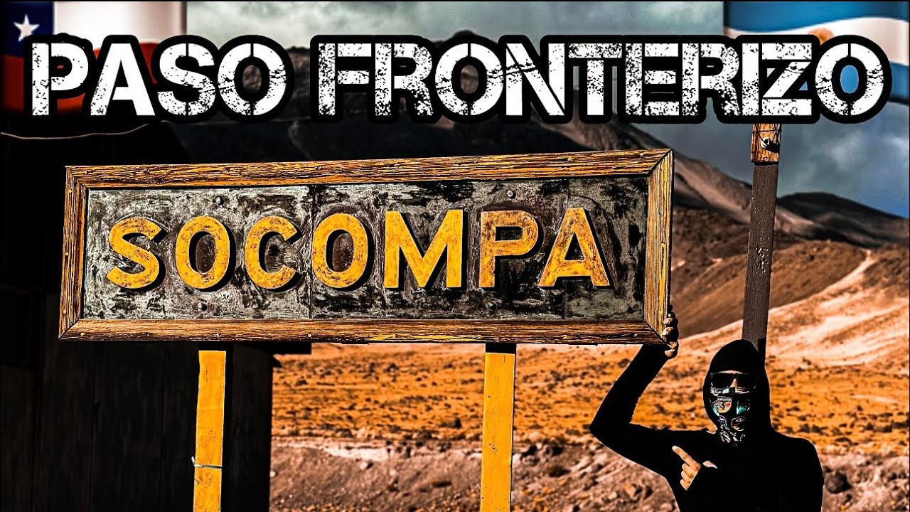 PASO SOCOMPA llegamos al paso FRONTERIZO y esto es lo que QUEDA !