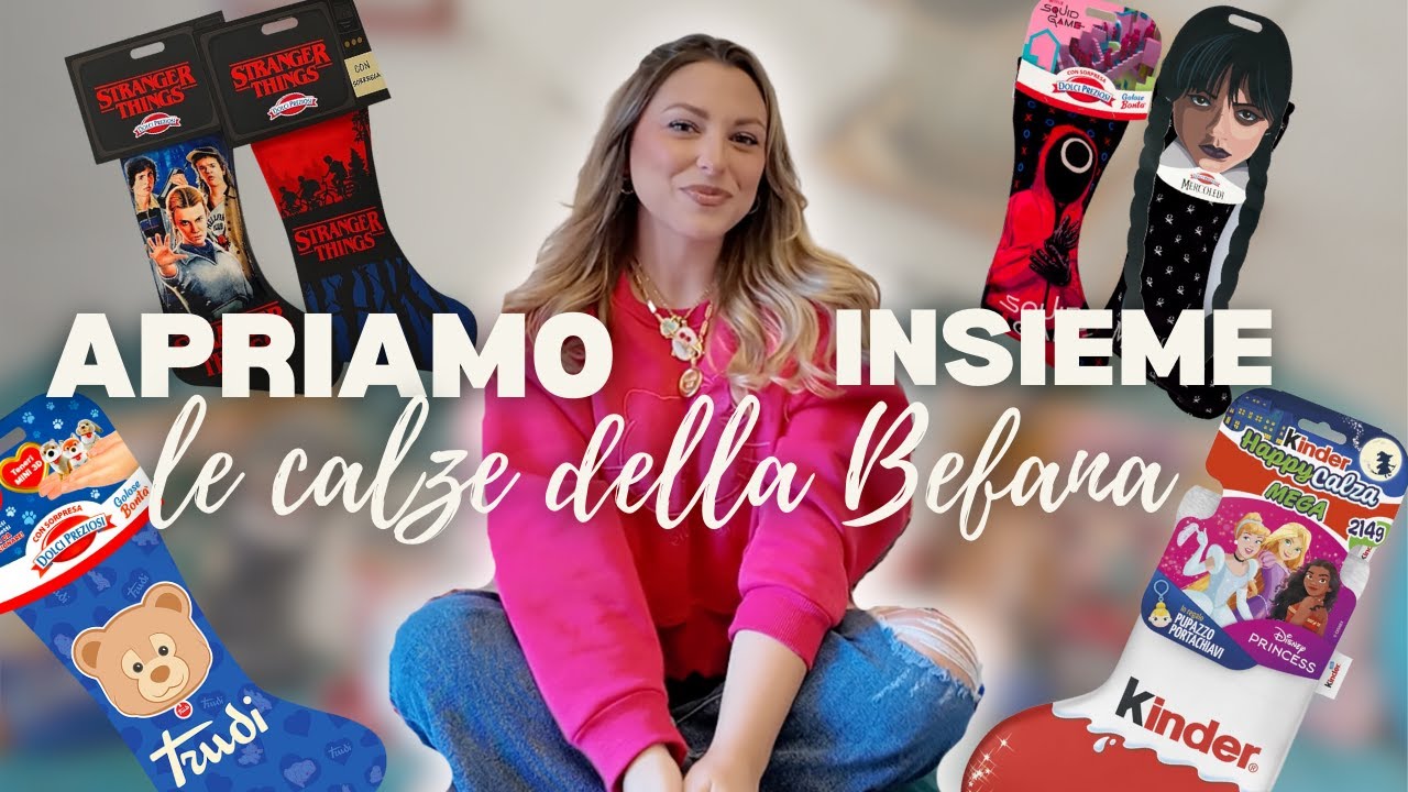 COSA SI TROVA DENTRO ALLE CALZE DELLA BEFANA?  APRIAMOLE! 🧦 MissCarla