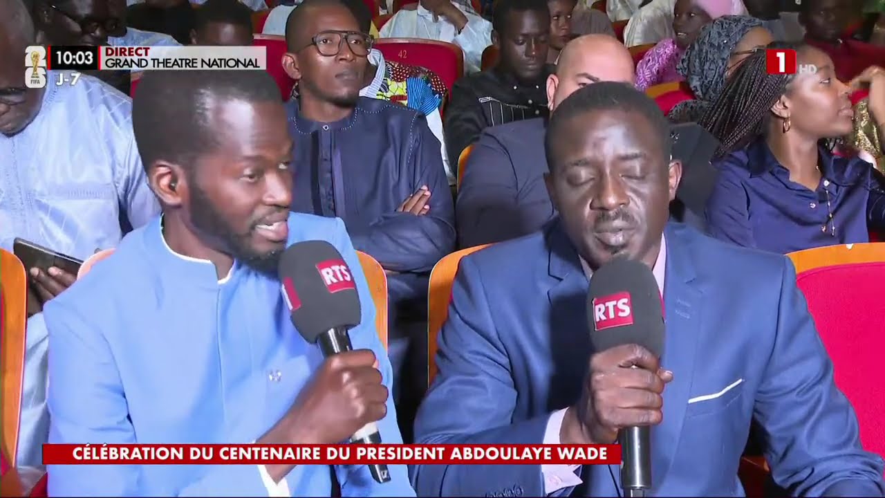 C&Eacute;R&Eacute;MONIE OFFICIELLE CENTENAIRE ABDOULAYE WADE - JEUDI 04 JUIN 2026