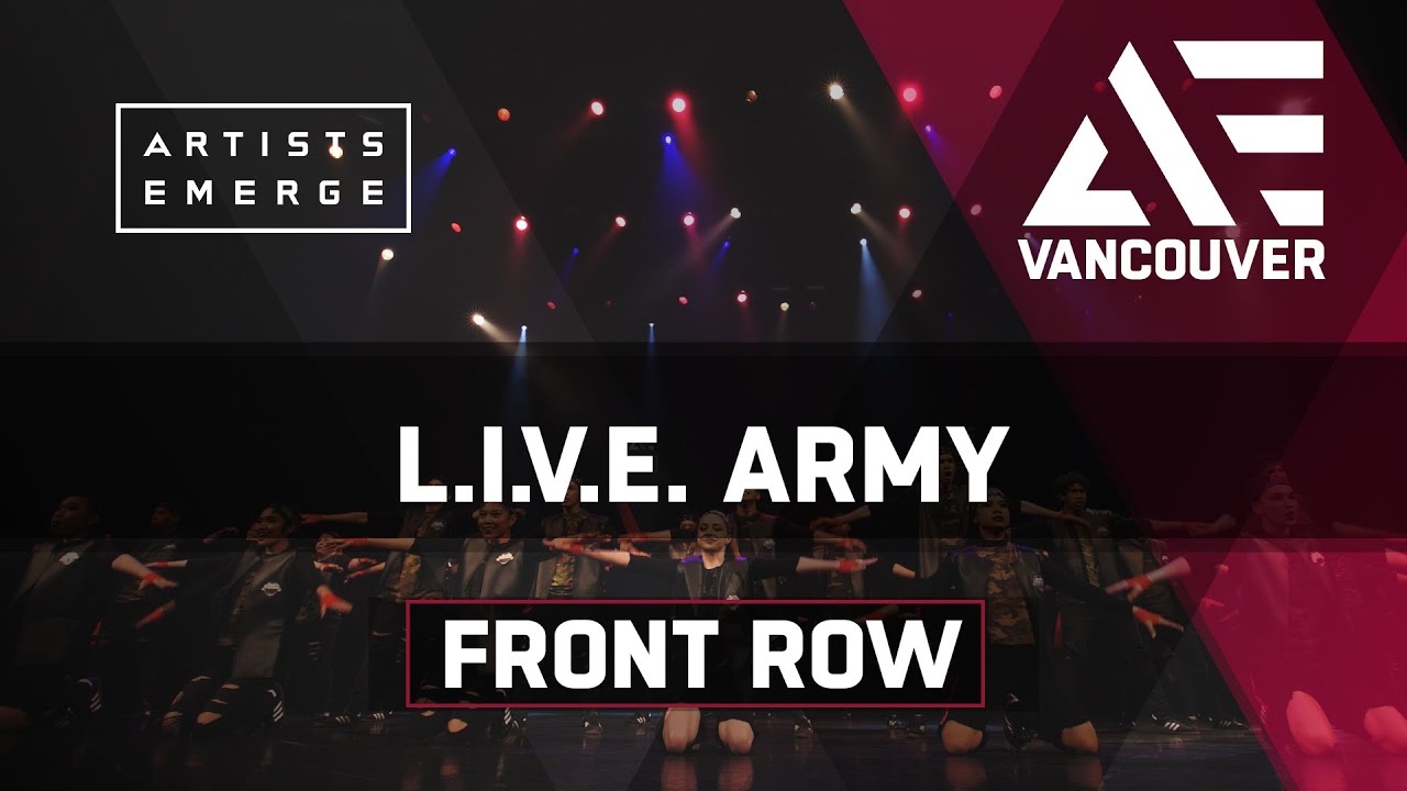 [1st Place] L.I.V.E. ARMY |  Adult All-Stars  |  Artists Emerge Vancouver 2019  |  FrontRow 4K