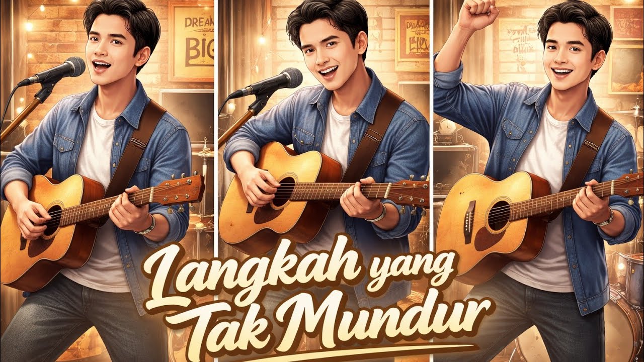 Langkah yang Tak Mundur -  Lyric music By Juraganmuda99 Official 