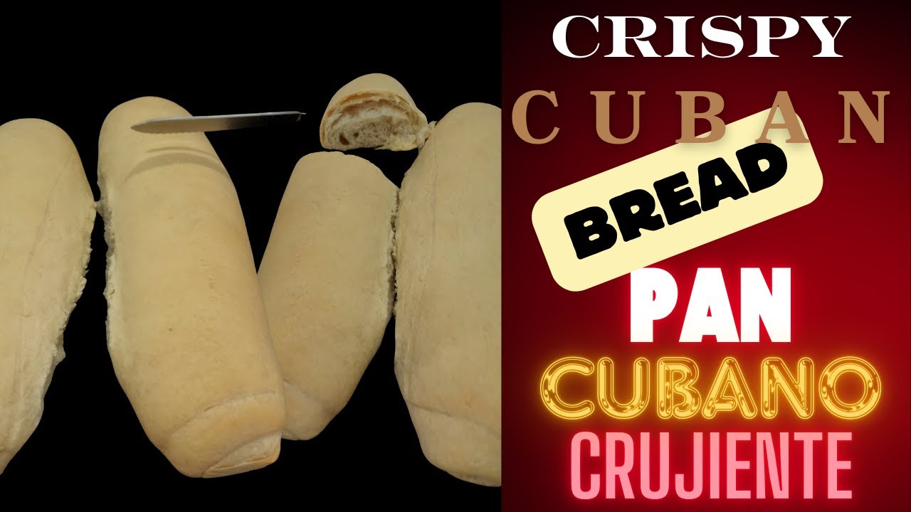 Traditional Crispy Cuban Lard Bread | Pan de Manteca Crujiente Tradicional Cubano🥖