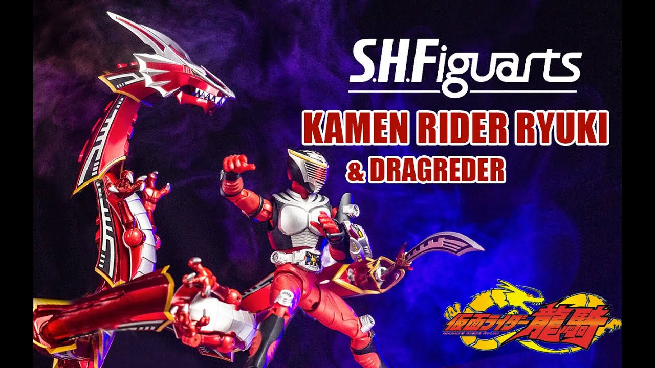 MURAAAHHH - REVIEW SHF KAMEN RIDER RYUKI AND DRAGREDER