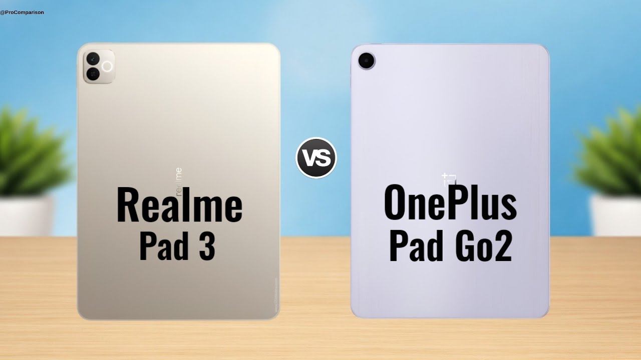 Realme Pad 3 5G против OnePlus Pad Go 2 || Полное сравнение