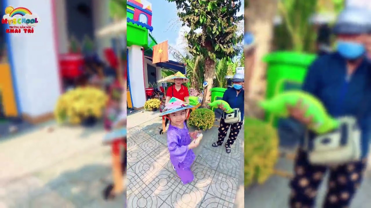 Trường MN Khai Trí - Hoạt động thiện nguyện - Hạt gạo nghĩa tình