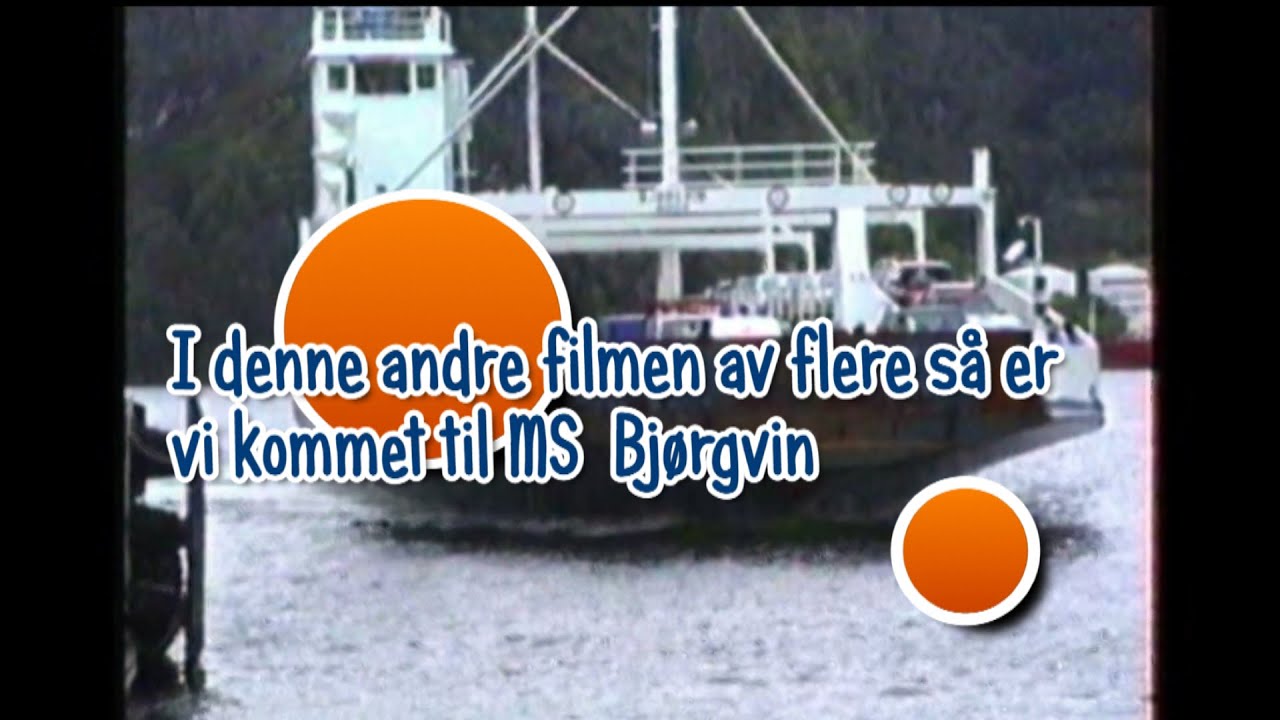 VHS film Ask&oslash;y Bergen AS sine ferger 1992 MS Bj&oslash;rvin