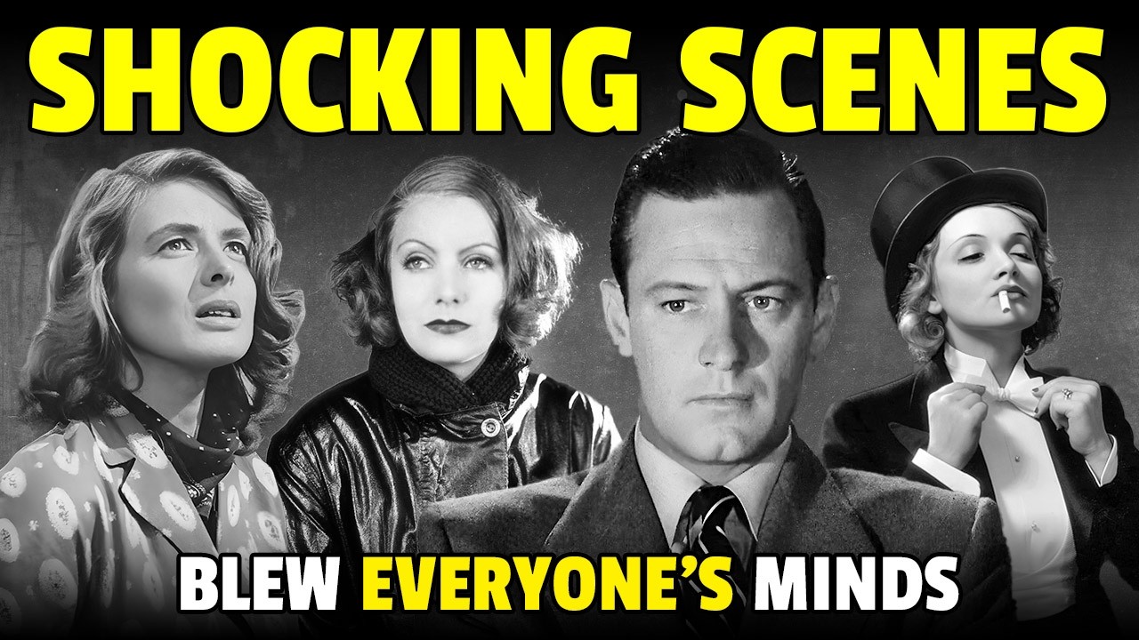10 MIND-BLOWING Scenes In Old Hollywood Films That Shocked EVERYONE