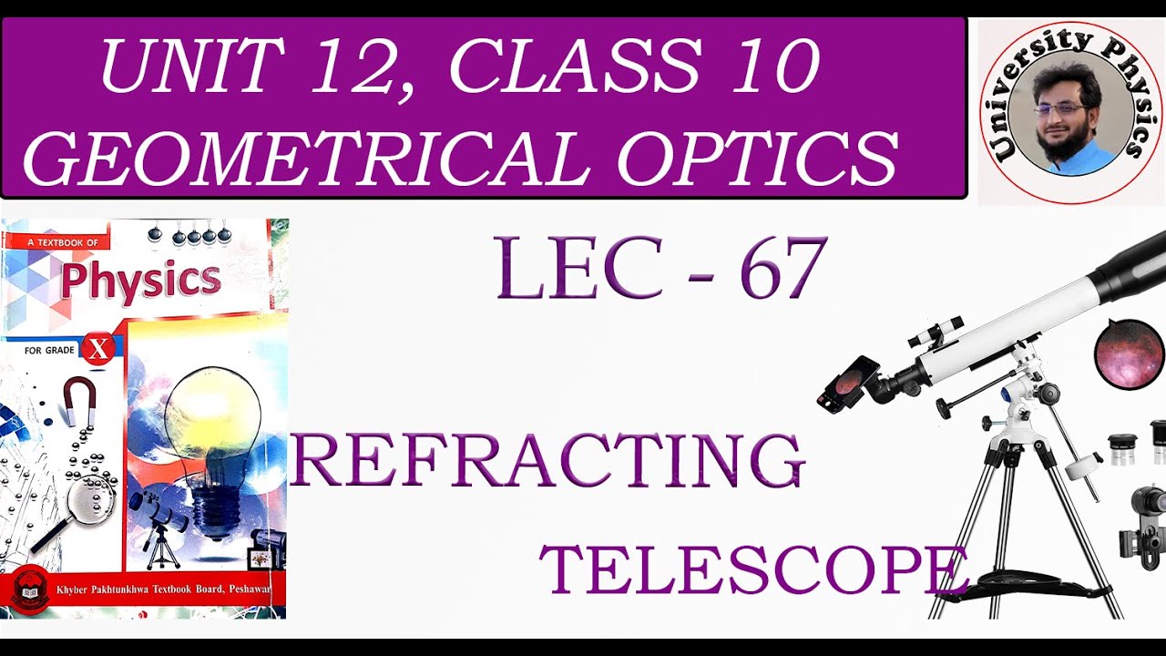 Telescope | Refracting telescope | 10th class physics