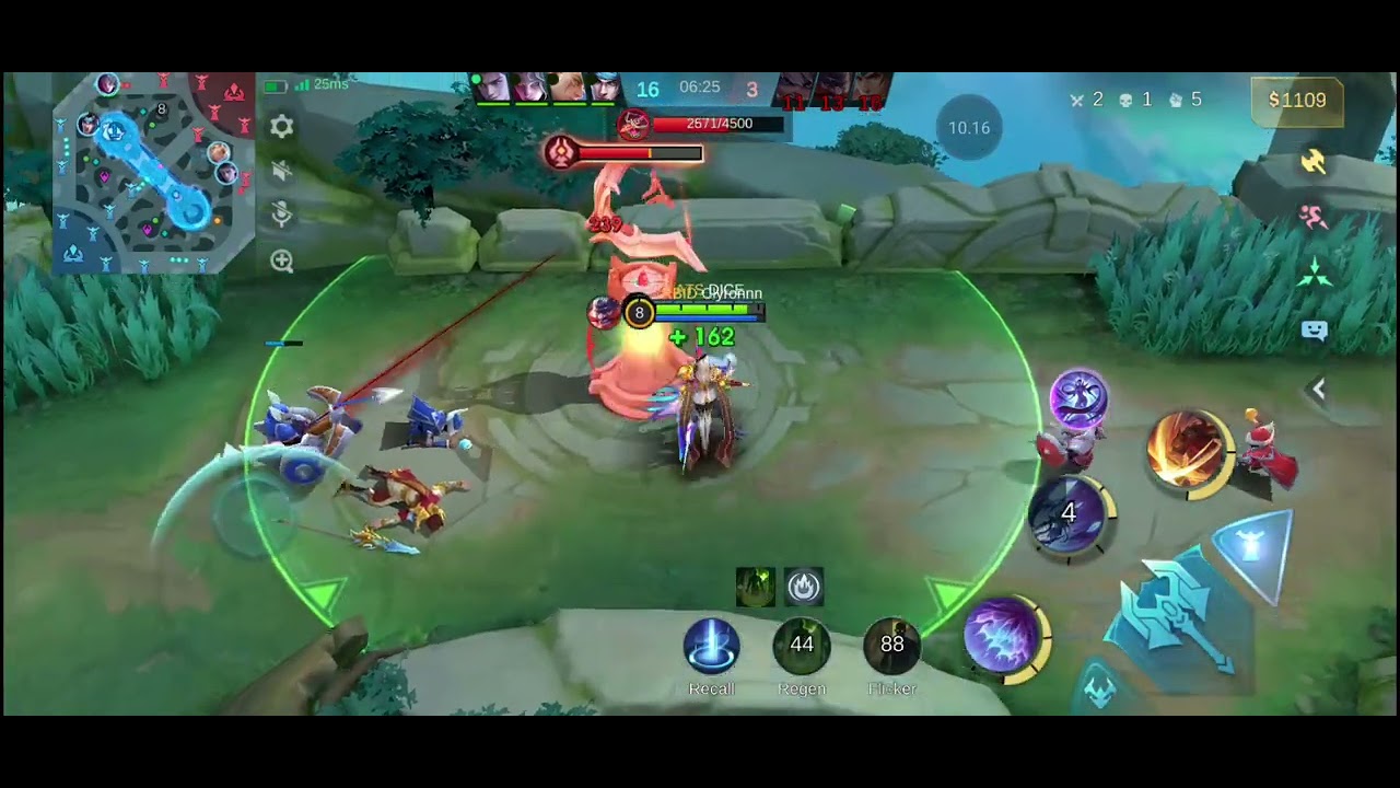 Sudah Lama Tidak Valentina di Mid Lane. MLBB