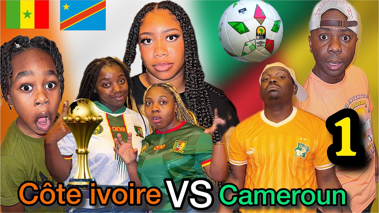 CAMEROUN VS COTE IVOIRE LE MATCH DE LA CAN 2024 🇨🇮🇨🇲 ÉPISODE 1