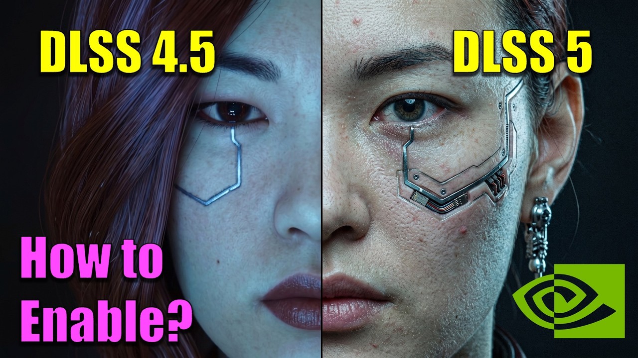 How to Force DLSS 5 in ANY Game RIGHT NOW! (DLSS 4.5 vs DLSS 5 Comparison) #dlss5 #rtx #rtx5060