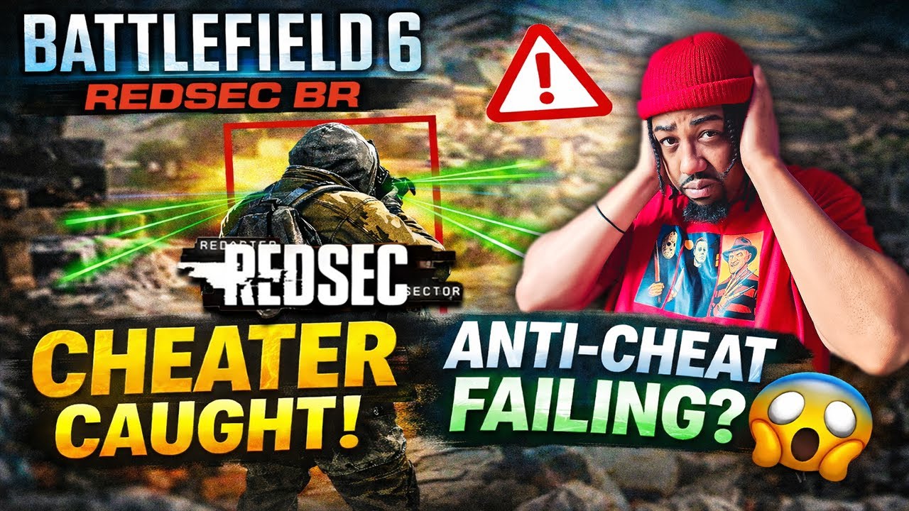 Battlefield 6 RedSec BR Cheater Caught on Stream 😳 | BF6 Anti-Cheat Failing?