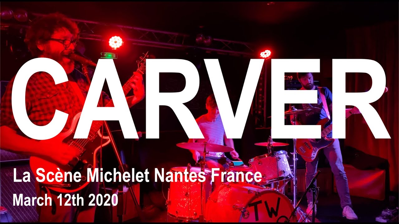 CARVER Full Live Concert 4K @ La Scène Michelet Nantes France March 12th 2020