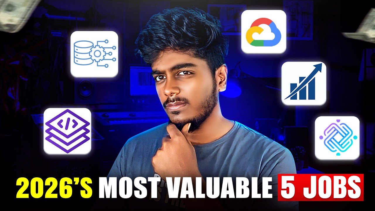 Top 5 Trending jobs in 2026😱 | Roadmap to Build Your Career🔥| Fresh Start | Futuristic role 🚀