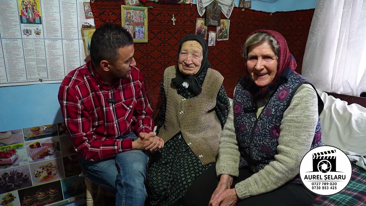 Ioana Ștef, în vârstă de 105 ani, cel mai longeviv locuitor al Vrancei