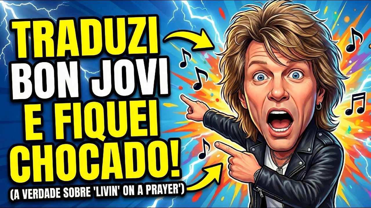 Livin' On A Prayer EM PORTUGUÊS? Você PRECISA ouvir essa versão INCRÍVEL! (Bon Jovi Cover)