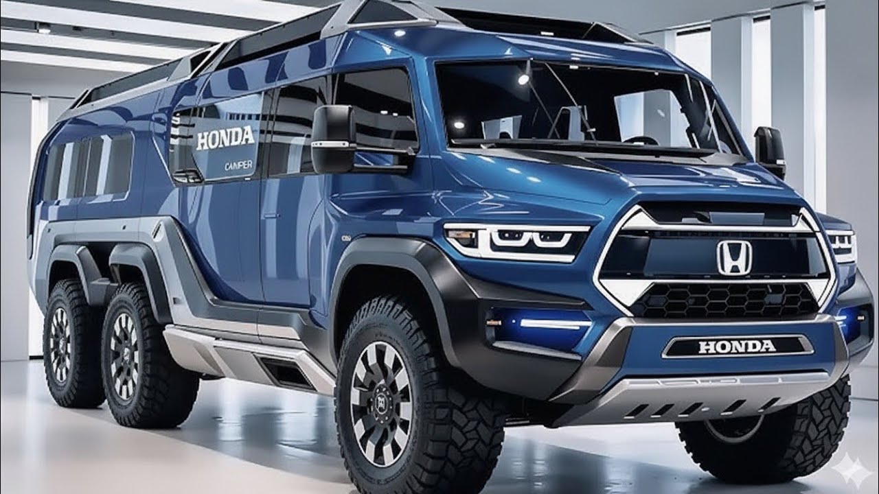 2026 Honda Camper 6×6 Fully Unveiled | The Ultimate Luxury Off-Road Beast