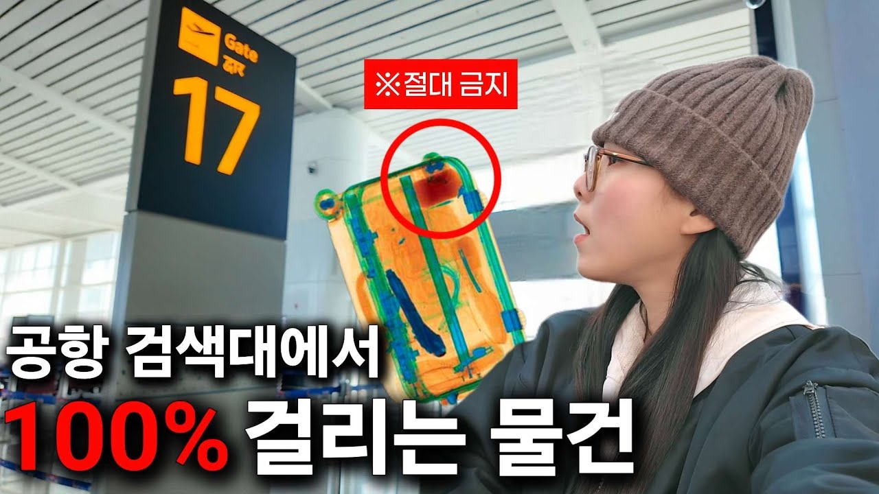 캐리어에 넣은 '이것' 때문에 탑승 10분 전 보안실로 끌려감 ㄷㄷㄷ