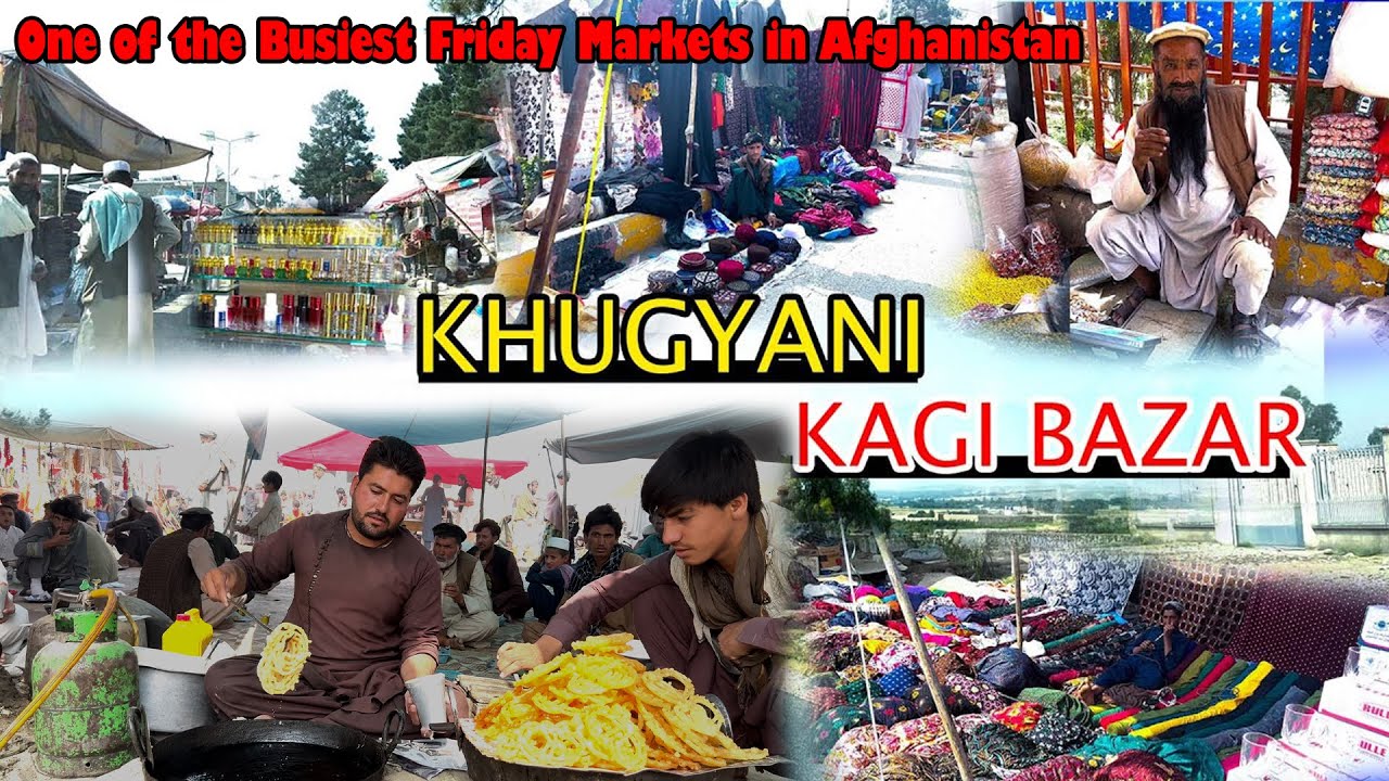 Kaga Bazaar Khogyani, Nangarhar 🇦🇫 | One of the Busiest Day Markets in Afghanistan