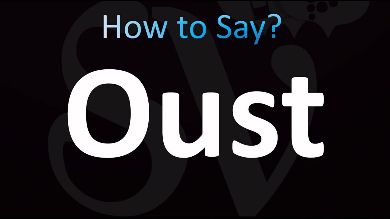 Как правильно произносить &laquo;Oust&raquo; (ПРАВИЛЬНО!)