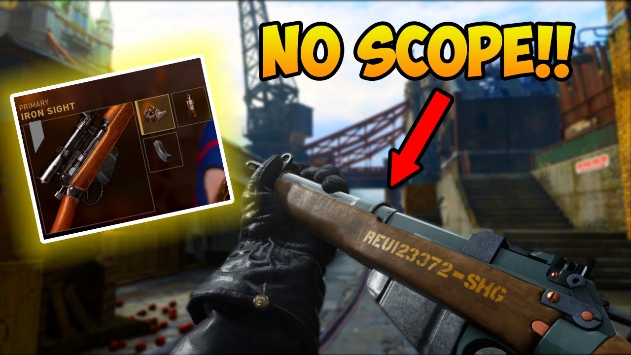Using Every Sniper in Call of Duty WWII with Iron Sights in ONE Game!