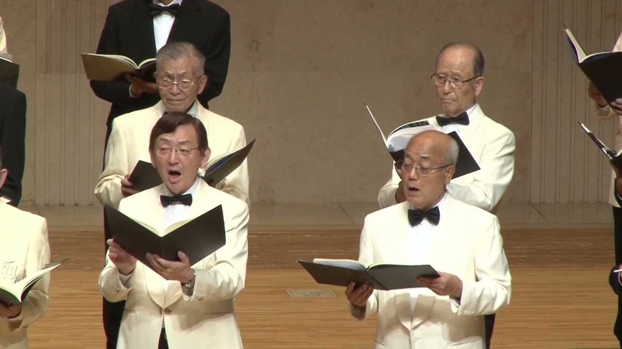 信長貴富編曲「男声合唱　若者たち　昭和歌謡に見る４つの群像」