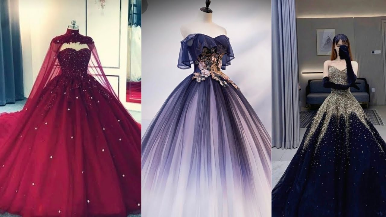 Pretty Ball Gown Dress Ideas || shimmer Ball Gowns 2022