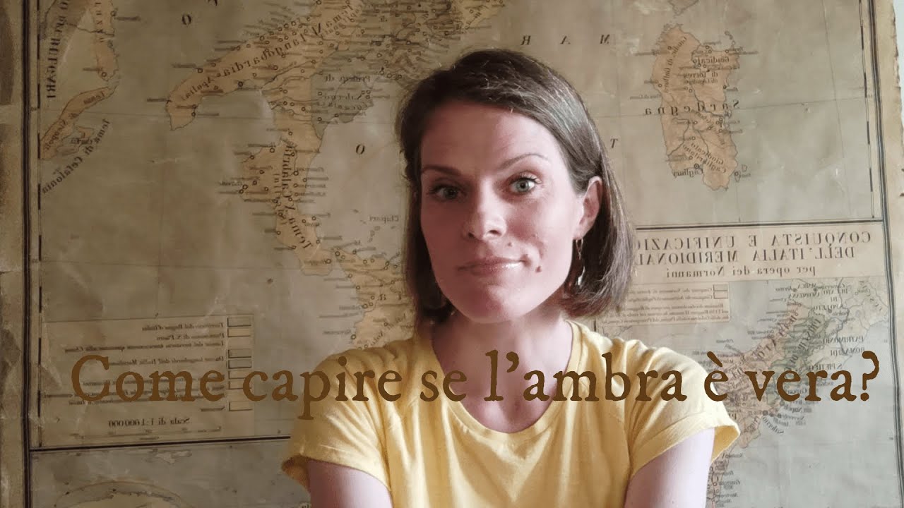 Come capire se l'ambra è vera?