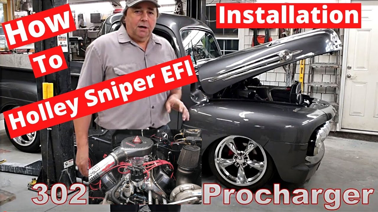 Holley Sniper EFI Installation With Hyperspark Timing Control plus a Supercharger