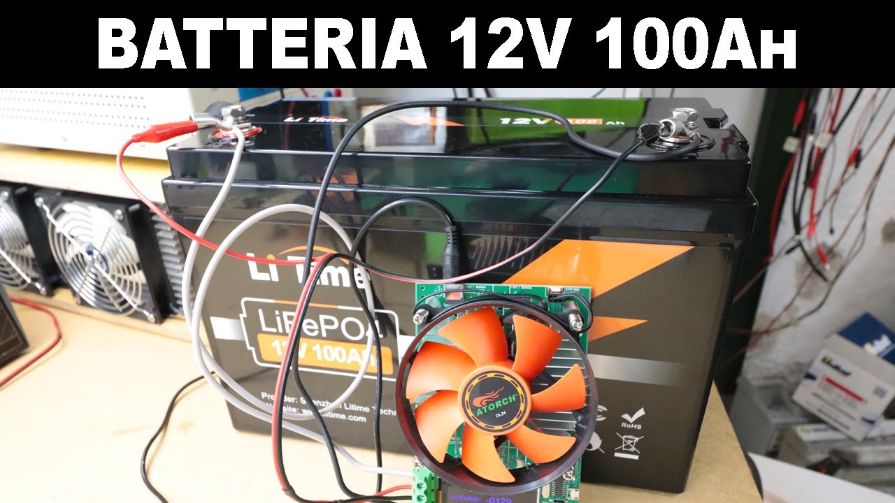 Test BATTERIA LiFePO4 100Ah 12,8V LiTime per accumulo AUTO CAMPER FUORISTRADA