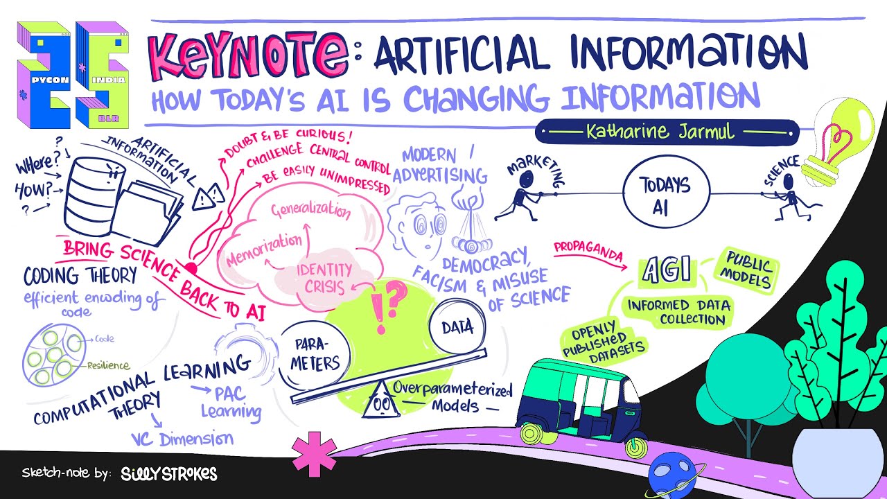 PyCon India 2025 Keynote: Artificial Information: How Today's AI is Changing Information - Katharine
