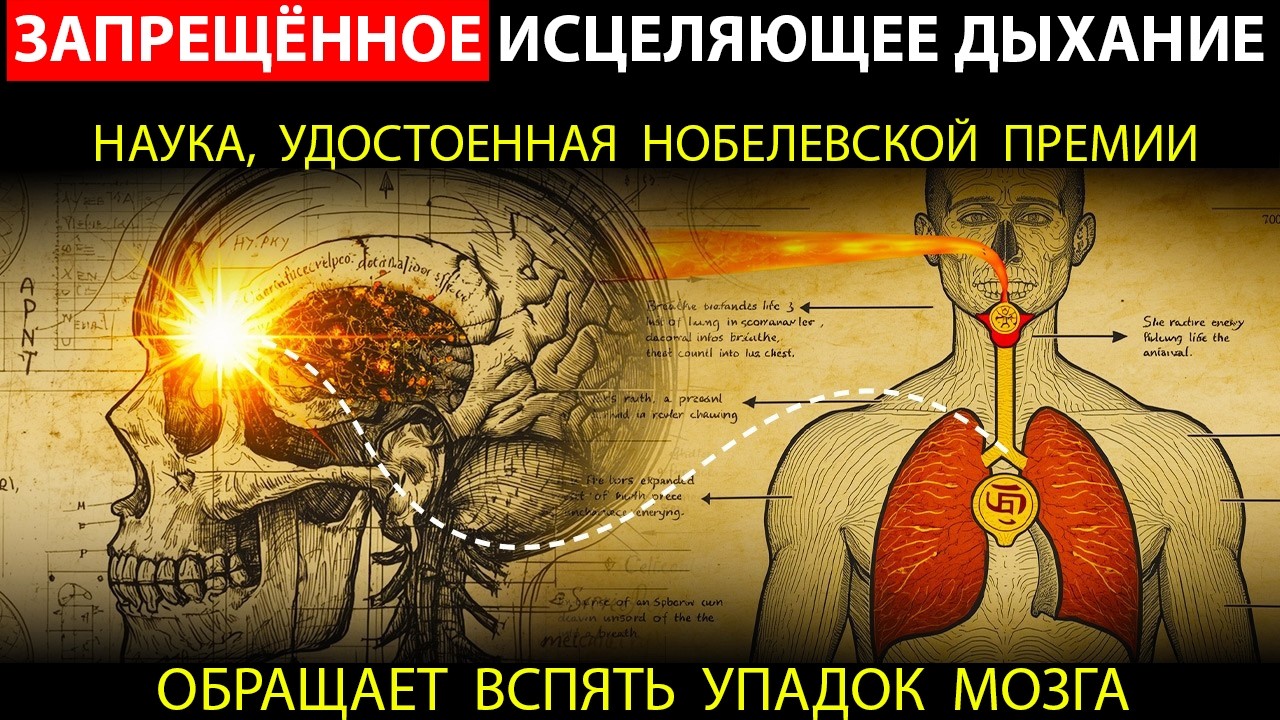 Это Древнее Скрытое Дыхание Уже Обращает Вспять Упадок Мозга | Нобелевская Премия Это Доказала