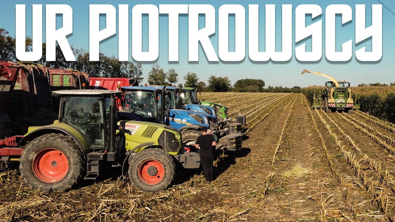 Akcja Kukurydza 2021 z UR PIOTROWSCY !!! | Nowe Nabytki | 800ha ?!? |