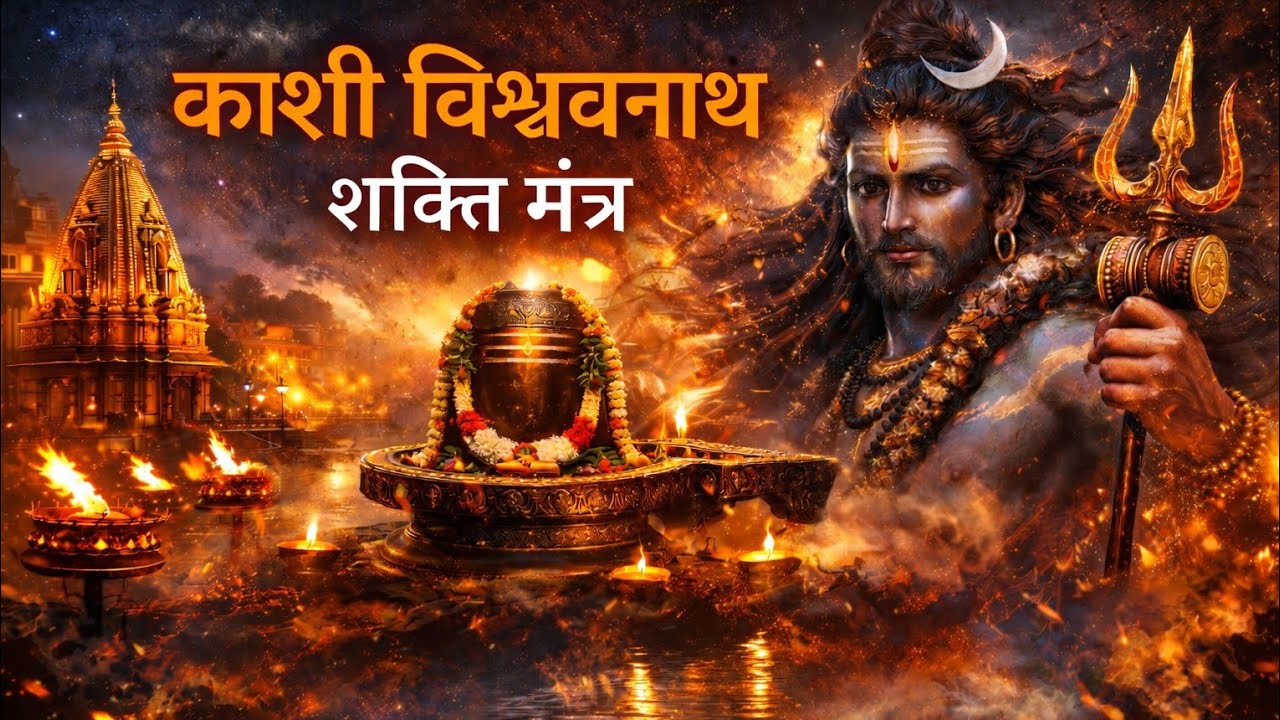काशी विश्वनाथ शक्ति मंत्र 🔱 Powerful Kashi Vishwanath Mantra Chant|Divine Shiv Chant|Har Har Mahadev