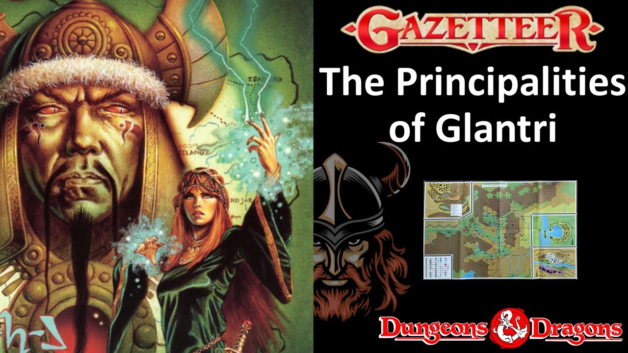 Gaz3 The Principalities of Glantri - the third BECMI Gazetteer set in the Known World (Mystara)
