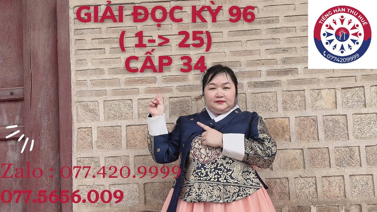 CHỮA CHI TIẾT ĐỌC TOPIK II KỲ 96  MỚI NHẤT NĂM 2025