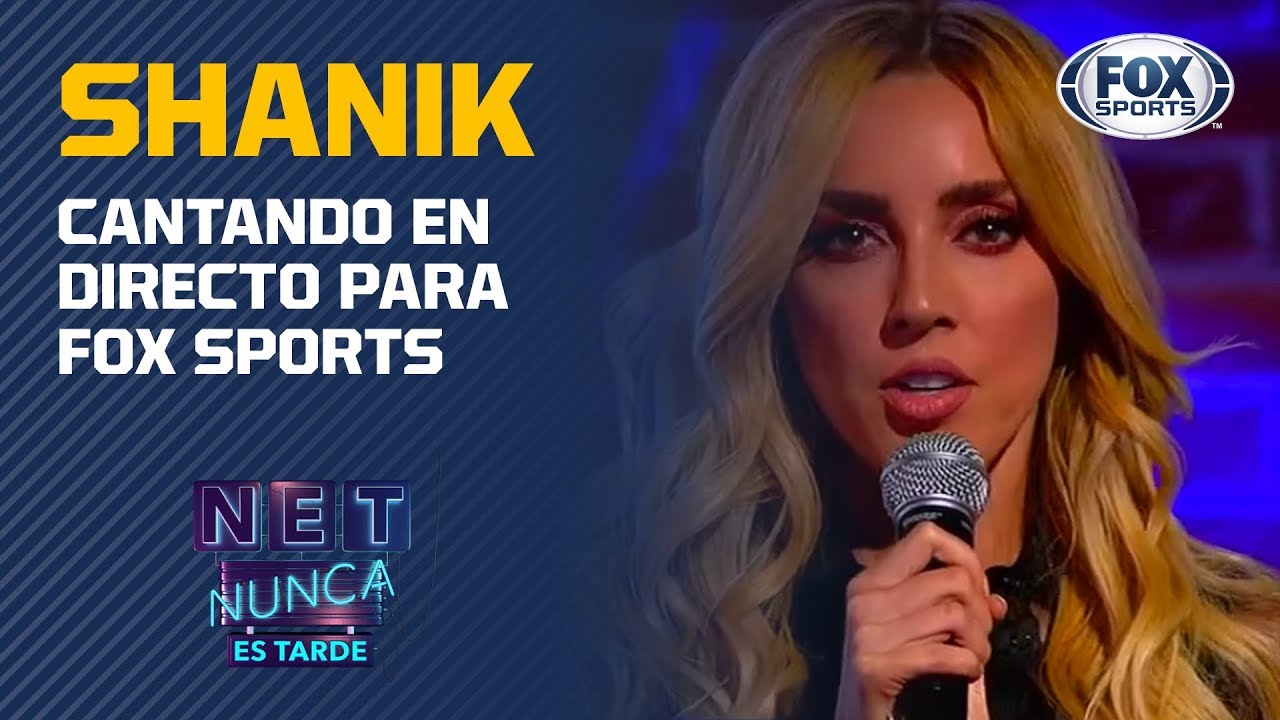 ¡Shanik Aspe en FOX Sports! Cantó 'Ahora'
