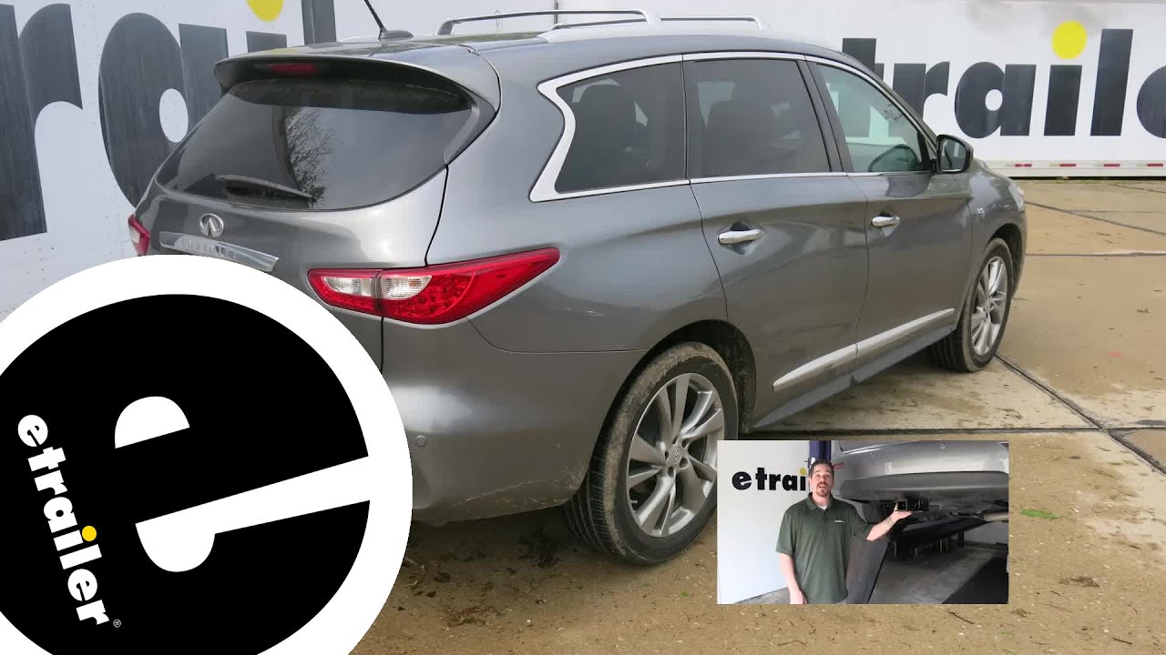 Step-By-Step Installation Tutorial for the Curt Trailer Hitch Receiver on a 2015 Infiniti QX60