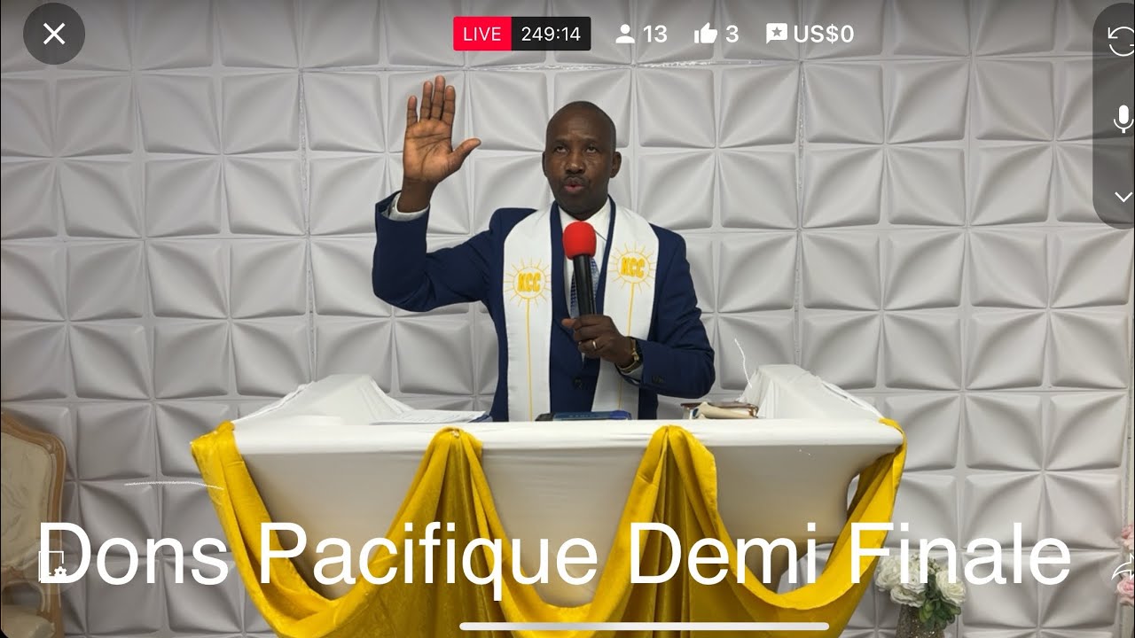 (EBNM - KCC) PAROISSE DE DALLAS TEXAS. DONS PACIFIQUE DEMI FINALE EDITION 2024