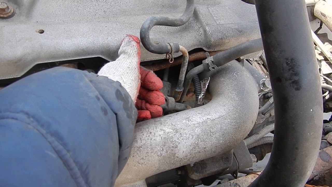 Видеотест ДВС 4M42. Mitsubishi Canter 2005 г. FD70BB-0196