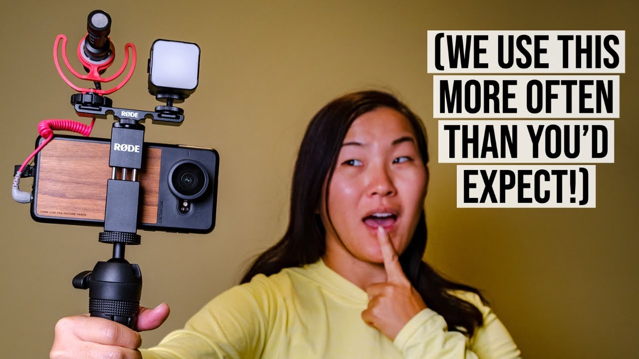 When & WHY We Vlog with a PHONE - Rode Vlogger Kit for Smartphones Review