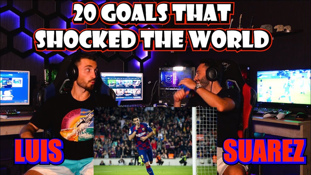 20 LUIS SUAREZ Goals That Shocked The World! | FIRST TIME REACTION
