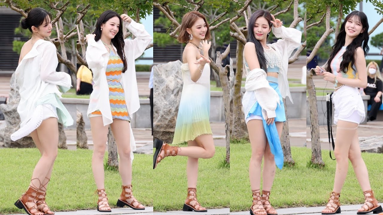 220708 프로미스나인(fromis_9) 개별 포즈, 포토타임 직캠 [뮤뱅 미니팬미팅] 4K 직캠